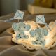 ELEFANTINO LED LUCE NOTTURNA CON AQUILONE BOMBONIERE BATTESIMO TEMA DUMBO