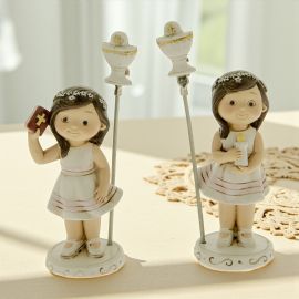 MEMOCLIP PORTAFOTO COMUNIONE E SEGNAPOSTO BAMBINA