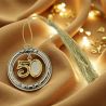 MEDAGLIONI 50 ANNIVERSARIO CHARM IN ZAMA CONFETTATE ORIGINALI
