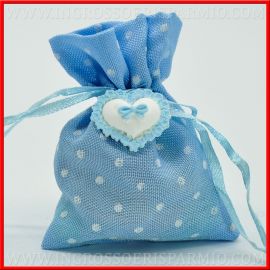 CUORICINI APPLICAZIONI IN GESSO PER BOMBONIERE NASCITA MASCHIO BATTESIMO BIANCO CELESTE IDEE ONLINE