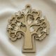 ACCESSORI BOMBONIERE ALBERO DELLA VITA CON CUORICINI BIANCHI DECORAZIONI ECONOMICHE