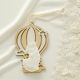 APPENDINI IN LEGNO MONGOLFIERE CON SPOSINI IN GESSO DECORAZIONI CONFETTATE MATRIMONIO