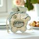 SCATOLE PER CONFETTI CARROZZINA CON ORSETTO IN GESSO BATTESIMO MASCHIETTO