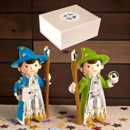 SALVADANAIO A FORMA DI MAGO ASSORTITO IDEE REGALO MAGICHE