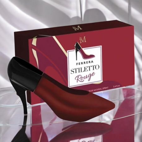 PROFUMO FEMMINILE 100ML FERRERA STILETTO ROUGE ELEGANZA UNICA