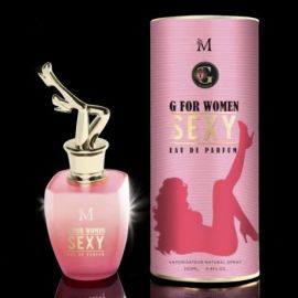 FRAGRANZA SEDUCENTE 100ML PROFUMO G FOR WOMAN SEXY DONNA