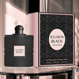 PROFUMO DONNA 100ML ILLUSION BLACK ELEGANTE FRAGRANZA
