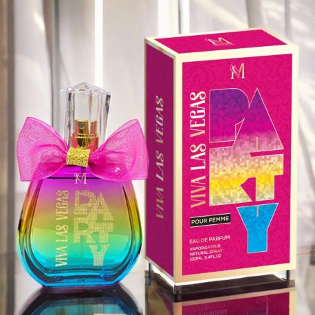 PROFUMO DONNA 100ML VIVA LAS VEGAS PARTY FRAGRANZA ELEGANTE