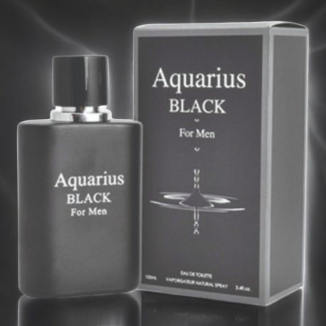 PROFUMO MASCHILE ELEGANTE 100ML AQUARIUS BLACK UOMO