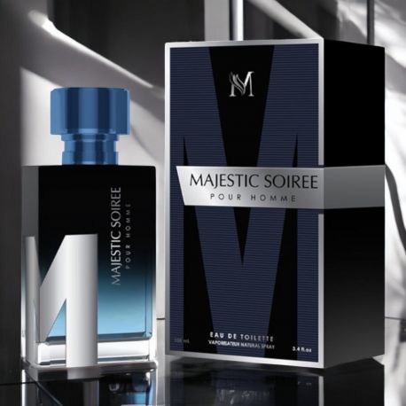 PROFUMO MASCHILE RAFFINATO 100ML MAJESTIC SOIREE POUR HOMME