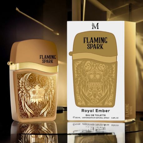 PROFUMO UOMO UNICO 100ML FLAMING SPARK ROYAL EMBER