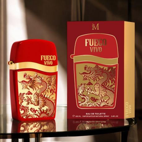 PROFUMO MASCHILE 100ML FUEGO VIVO JEROBOAM GOZO UOMO