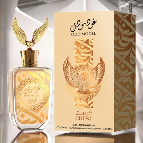 FRAGRANZA UOMO 100ML OUD MODEL CREST PROFUMO ARABO ELEGANTE
