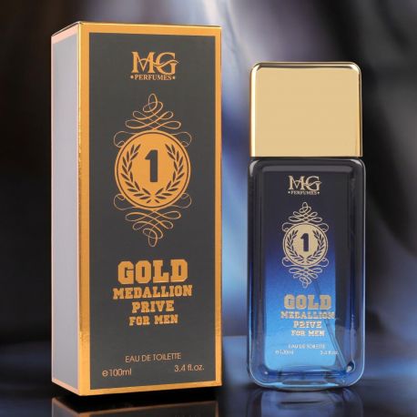 BOMBONIERA GOLD MEDALLION PRIVE FOR MEN PROFUMO UOMO