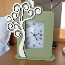 OROLOGIO SVEGLIA CON ALBERO DELLA VITA PER BOMBONIERE UNICHE