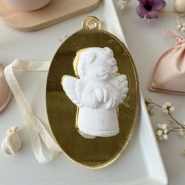 CIONDOLO ANGELO APPLICAZIONI PER BOMBONIERE COMUNIONE UNICHE