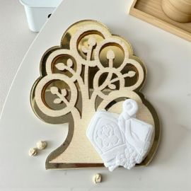 CALAMITA ALBERO SIMBOLI PER CRESIMA: BOMBONIERA UNICA E ORIGINALE