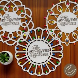 CALAMITE LUMINARIE ROSONI "LA MIA LAUREA" - BOMBONIERE UNICHE PUGLIESI