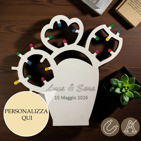 CALAMITE A FORMA DI LUMINARIE CACTUS: BOMBONIERE PER OGNI EVENTO