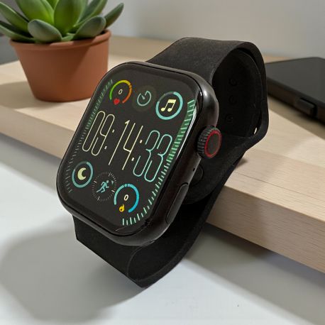 SMARTWATCH NERO MULTIFUNZIONE PER BOMBONIERA COMUNIONE CRESIMA COMPLEANNO