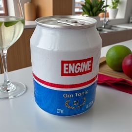BOMBONIERA ENGINE GIN TONIC ITALIANO BIO PER COMPLEANNI SPECIALI
