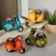 BOMBONIERA STATUINA VESPA ASSORTITA 4 COLORI PER EVENTI SPECIALI