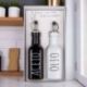 SET OLIO E ACETO CON TAPPO DOSATORE BOMBONIERA ORIGINALE PER NOZZE