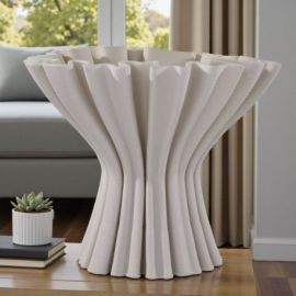 VASO COPPA 3D TRAMA RIGATA BOMBONIERA ORIGINALE PER MATRIMONIO E ANNIVERSARIO