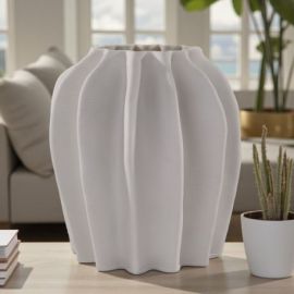 VASO PORTAPIANTE 3D RIGATO BOMBONIERA UTILE PER MATRIMONIO E COMUNIONE