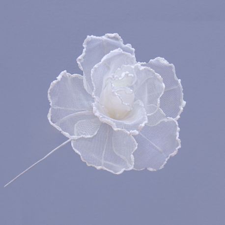 ROSA AVORIO TRASPARENTE DUE DIMENSIONI BOMBONIERE FAI DA TE MATRIMONIO