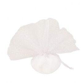 SACCHETTINI A POIS PER BOMBONIERE ELEGANZA PER OGNI OCCASIONE