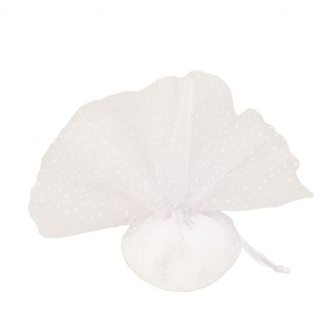 SACCHETTINI A POIS PER BOMBONIERE ELEGANZA PER OGNI OCCASIONE