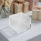 BOX CUBO IN PLEXIGLASS CON DIVISORI UTILE PER CONFETTATE E BOMBONIERE
