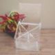 BOX CUBO IN PLEXIGLASS CON DIVISORI UTILE PER CONFETTATE E BOMBONIERE