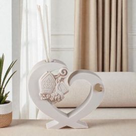 PROFUMATORE A CUORE MITRA E BASTONE PER BOMBONIERE CRESIMA UNICHE