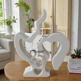 DIFFUSORE SAGOMA VOLTI N°25 PER CELEBRARE 25 ANNI DI AMORE