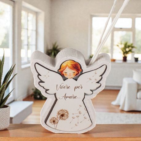 PROFUMATORE PER AMBIENTI A FORMA DI ANGELO PER BATTESIMO E COMUNIONE