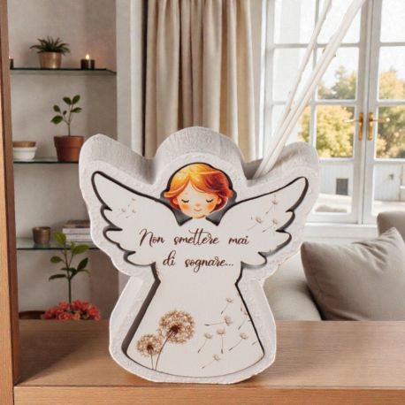 DIFFUSORE ANGIOLETTO PER BOMBONIERE BATTESIMO ELEGANTI