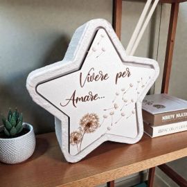 PROFUMATORE A FORMA DI STELLA PER BOMBONIERE DI BATTESIMO E COMUNIONE