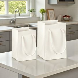 SHOPPER CON MANICO IN CORDA PER CONFEZIONE BOMBONIERE FAI DA TE