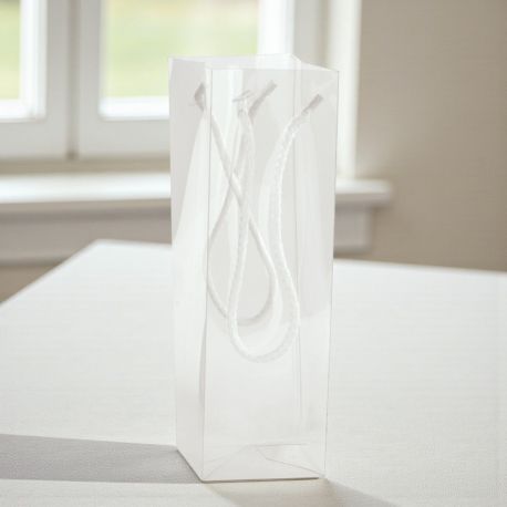 SHOPPER CON MANICO IN CORDA PER CONFEZIONAMENTO BOMBONIERE FAI DA TE