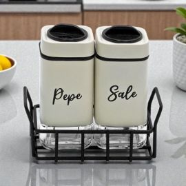 BOMBONIERA SET SALE E PEPE CON SCRITTE BOMBONIERE PER MATRIMONIO ORIGINALE