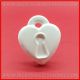 LUCCHETTO CUORE IN GESSO PROFUMATO SEGNAPOSTO MATRIMONIO PENSIERINI ONLINE STOCK