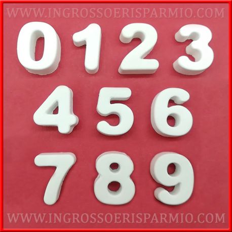 GESSETTI PROFUMATI NUMERI DA 0 A 9 IDEE ECONOMICHE COMPLEANNO FAI DA TE STOCK BIANCHI IDEE ONLINE