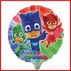 PALLONCINI PJ MASK MYLAR MINISHAPE 9 POLLICI CENTROTAVOLA GUFETTA CAT BOY VERDE BLU ROSSO CARTONI ANIMATI FESTA