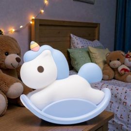 LAMPADA NOTTURNA CAVALLUCCIO A DONDOLO: BOMBONIERA UNICA E ORIGINALE