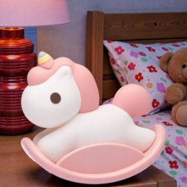 LAMPADA CAVALLUCCIO A DONDOLO BOMBONIERA ORIGINALE PER BAMBINA