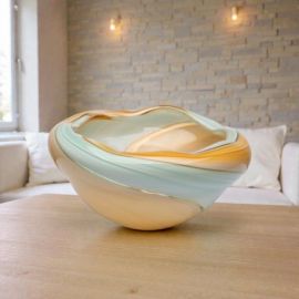 CENTROTAVOLA IN VETRO SOFFIATO: BOMBONIERA ORIGINALE PER MATRIMONIO