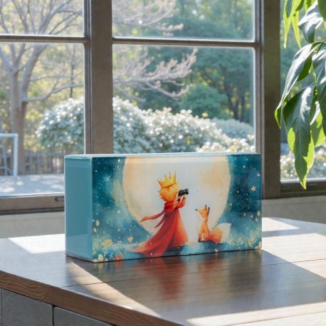 SCATOLA PORTA GIOIE PICCOLO PRINCIPE BOMBONIERA ORIGINALE