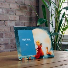 BOMBONIERA PORTAFOTO CON PICCOLO PRINCIPE PER BATTESIMO E COMUNIONE